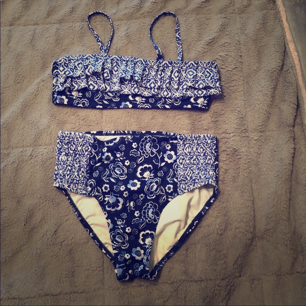 Justice Girls Bathing Suit, Size 12